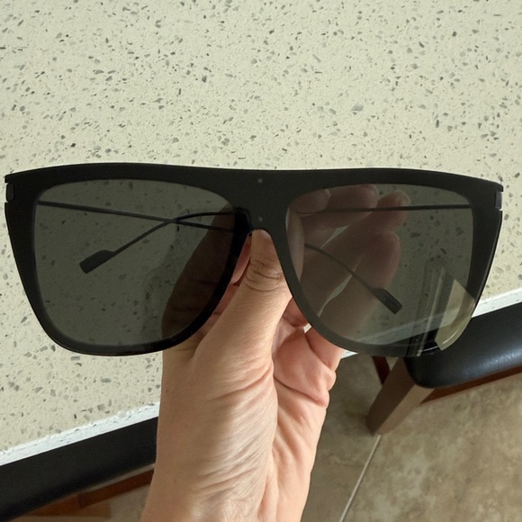 Yves Saint Laurent Black Sunglasses main image 10